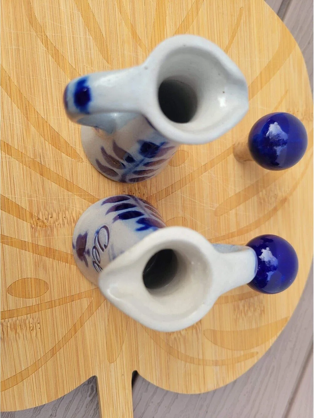 N/A blue ceramic